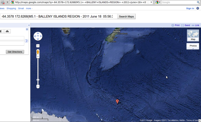 Bellaney Islands region 5.1 - Google Map 180611