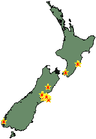 NZ recent Quakes - GNS 220711