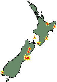 recent Quakes NZ - GNS 250711