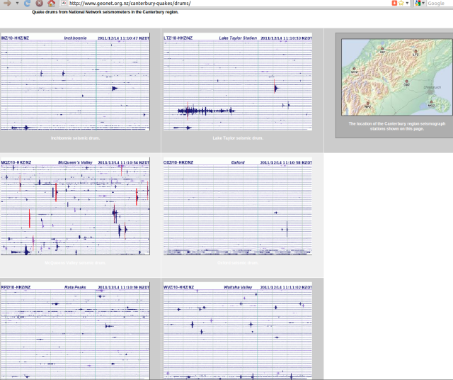 Kermadecs mag 4.7 quake on Canterbury seismometer drums - GNS 141211