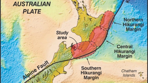 Stuff graphic - "Megaquake could hit central New Zealand" - 19 May 2015